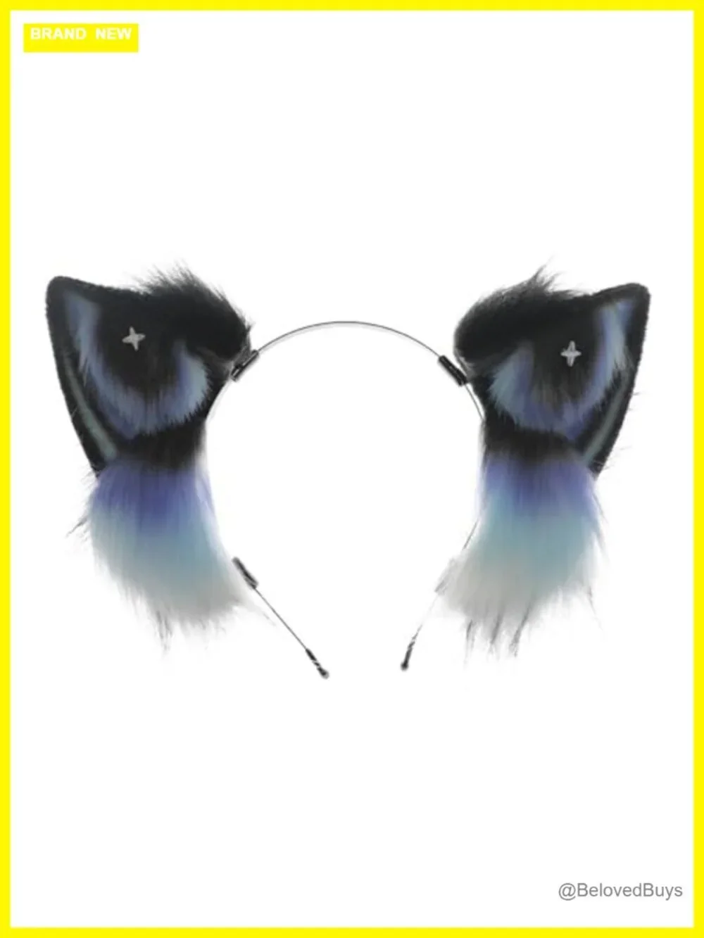 Furry Cat Ear Headband Cosplay Party Hair Accessory
